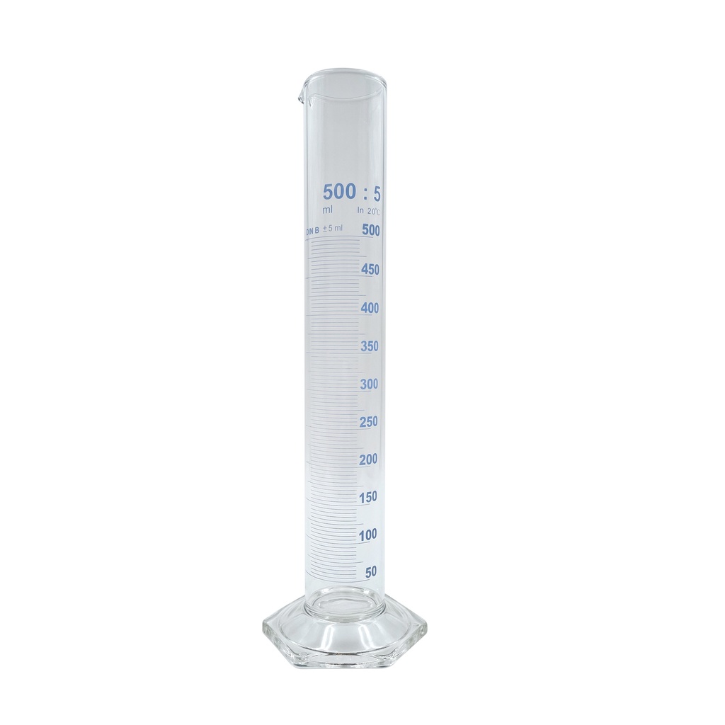 Éprouvette graduée en verre 500mL